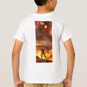 "Kapitein Boarica: een hilarische Marvel Mashup in T-shirt (Achterkant)