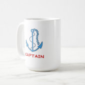 Kapitein Boat Anchor Koffiemok (Voorkant links)