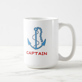 Kapitein Boat Anchor Koffiemok