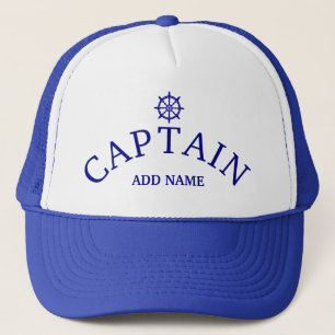 Kapitein Boat (Personaliseer de naam van de kapite Trucker Pet