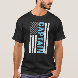 Kapitein Boats Captains T-shirt