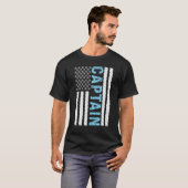 Kapitein Boats Captains T-shirt (Voorkant volledig)
