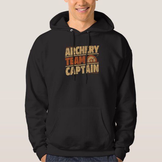 Kapitein Bowman Bow Arrows Archery Co Hoodie (Voorkant)