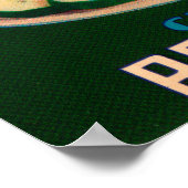 Kapitein Brand Salmon Label Poster (Hoek)