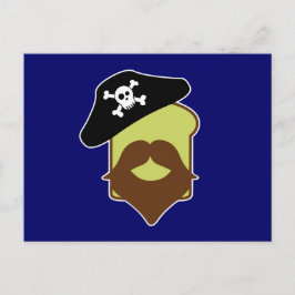 Kapitein Breadbeard Briefkaart
