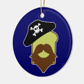 Kapitein Breadbeard Keramisch Ornament (Links)