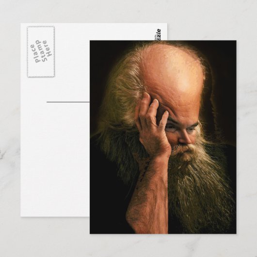 kapitein briefkaart (Voorkant / Achterkant)