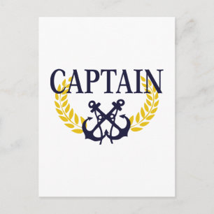 Kapitein Briefkaart