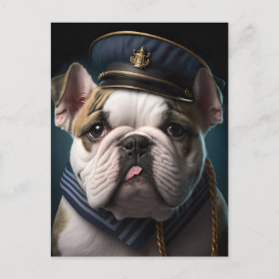 Kapitein Bulldog-piloot Briefkaart