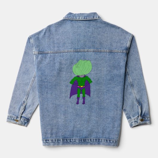 Kapitein Cabbage Denim Jacket (Achterkant)