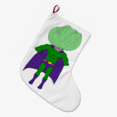 Kapitein Cabbage Grote Kerstsok (Voorkant (Hangend))