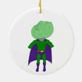 Kapitein Cabbage Keramisch Ornament (Achterkant)