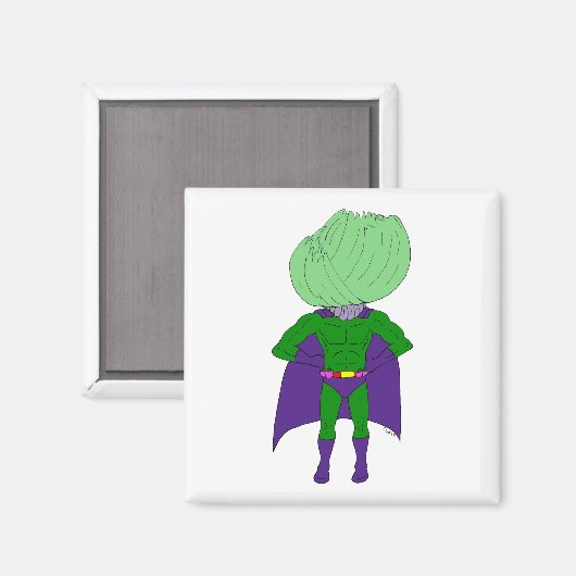 Kapitein Cabbage Magneet (Voorkant / Achterkant)