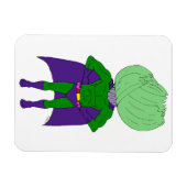 Kapitein Cabbage Magneet (Horizontaal)