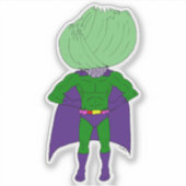 Kapitein Cabbage Sticker (Voorkant)