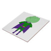 Kapitein Cabbage Tegeltje (Zijkant)