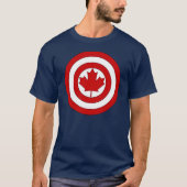 Kapitein Canada: logo T-shirt (Voorkant)