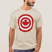 Kapitein Canada: logo T-shirt (Voorkant)