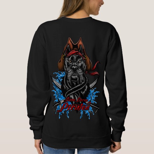 Kapitein Cane Corso T-Shirt Pirates (Achterkant)