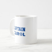 Kapitein Carol Koffiemok (Voorkant links)