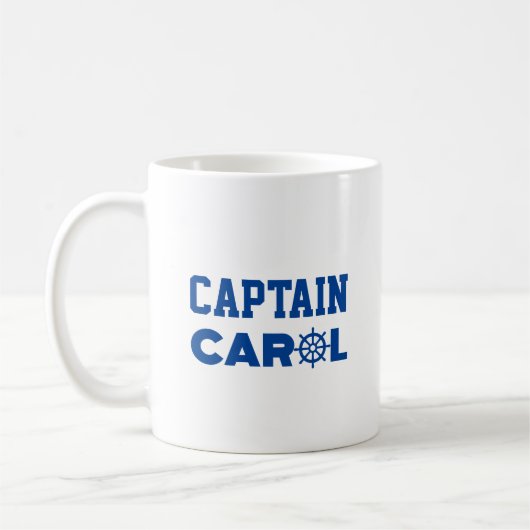 Kapitein Carol Koffiemok (Links)
