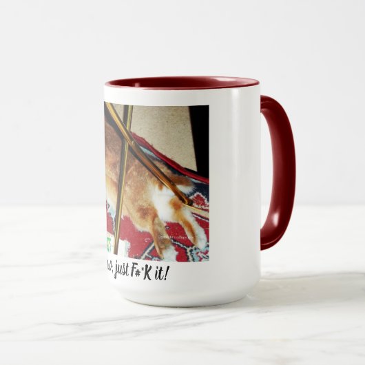 Kapitein Carrots Bunny Rabbit F##K Mok (Voorkant rechts)