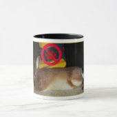 Kapitein Carrots Bunny Rabbit No Vacuums Mok (Midden)