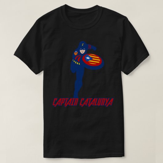 Kapitein Catalunya Barca T-shirt (Design voorkant)