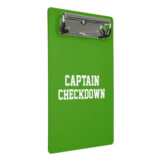 Kapitein Checkdown Mini Klembord (Schuin)