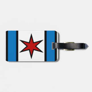 Kapitein Chicago Modern Shield Bagagelabel