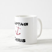 Kapitein, Chris Koffiemok (Voorkant rechts)