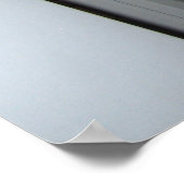 Kapitein Cockpit Commercial Jet Vliegtuig Poster (Hoek)