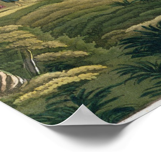 Kapitein Cook (1728-1979) in Alaska tijdens zijn r Poster (Hoek)