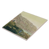 Kapitein Cook (1728-1979) in Alaska tijdens zijn r Tegeltje (Zijkant)