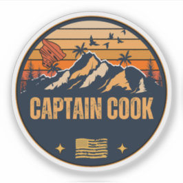 Kapitein Cook, Hawaï Sticker