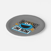 Kapitein Cookie Monster Papieren Bordje (Gekanteld)