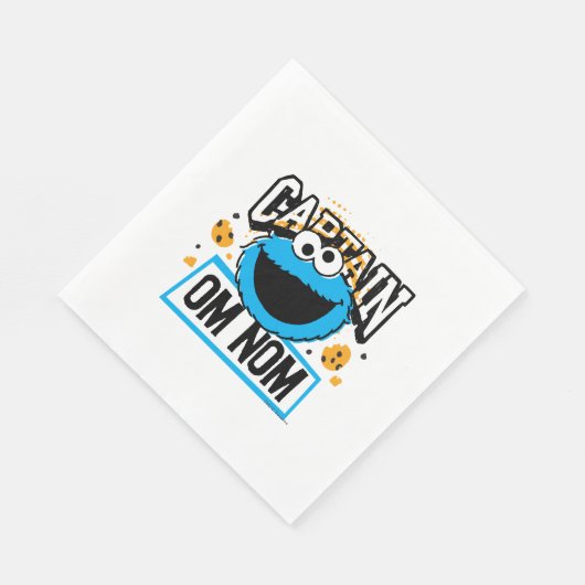 Kapitein Cookie Monster Servetten (Hoek)
