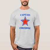 Kapitein Cornhole T-shirt (Voorkant)