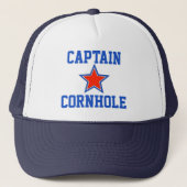 Kapitein Cornhole Trucker Pet (Voorkant)