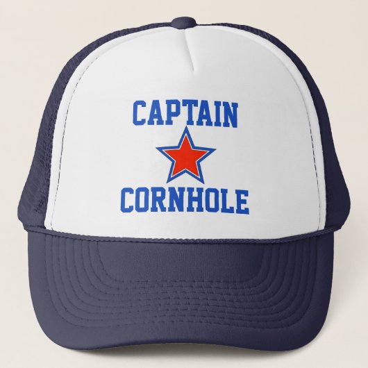 Kapitein Cornhole Trucker Pet (Voorkant)