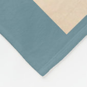 Kapitein Costentenus tatoeëerd man uit 1880 Fleece Deken (Hoek)