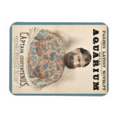 Kapitein Costentenus tatoeëerd man uit 1880 Magneet (Horizontaal)