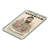 Kapitein Costentenus tatoeëerd man uit 1880 Magneet (Linkerzijde)