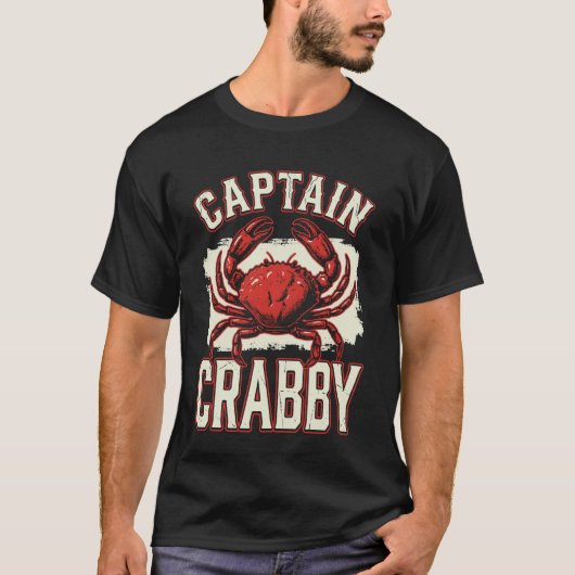 Kapitein Crabby T-shirt (Voorkant)