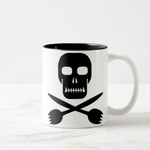Kapitein Cruel's Skull & Cross-sporks Mok