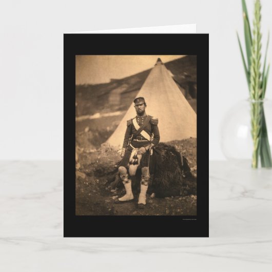 Kapitein Cuninghame Highlander 1855 Kaart (Voorkant)