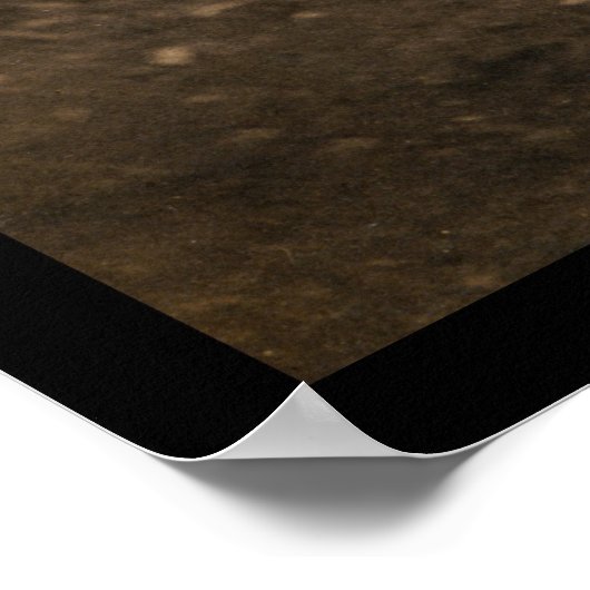 Kapitein Cuninghame Highlander 1855 Poster (Hoek)