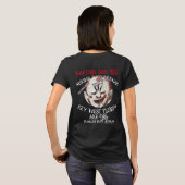 KAPITEIN DAN BURRITO TACO ENCHILADA JEZUS T-SHIRT (Achterkant volledig)