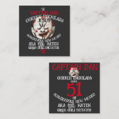 KAPITEIN DAN CHICKEN ENCHILADA JESUS ALBUQUERQUE N INFORMATIEKAARTJE (Voorkant / Achterkant)