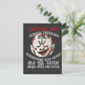 KAPITEIN DAN CHICKEN ENCHILADA JESUS ALBUQUERQUE N UITNODIGING BRIEFKAART (Staand voorkant)